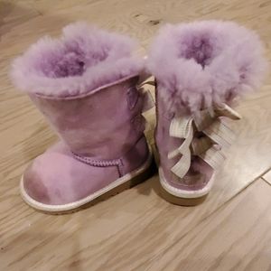 Purple UGG Toddler Girl Boots